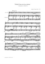 Zani: Violin Concerto in g minor (violin and piano)