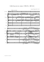 Vivaldi: Cello Concerto in c minor