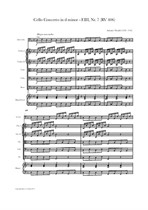 Vivaldi: Cello Concerto in d minor