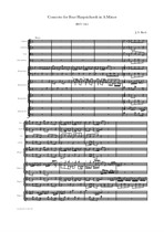 Bach: Concerto for 4 Harpsichords