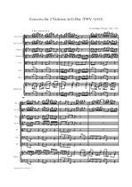 Telemann: 2 Violetten Concerto
