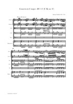 Vivaldi: Concerto in C major