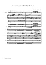 Vivaldi: Cello Concerto in a minor