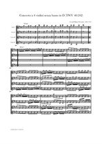 Telemann: Concerto a 4 violini senza basso in D