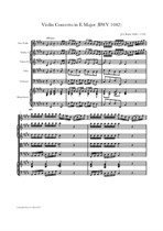 Bach: Violin Concerto in E Major