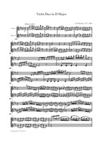 Stamitz: Violin Duo in D